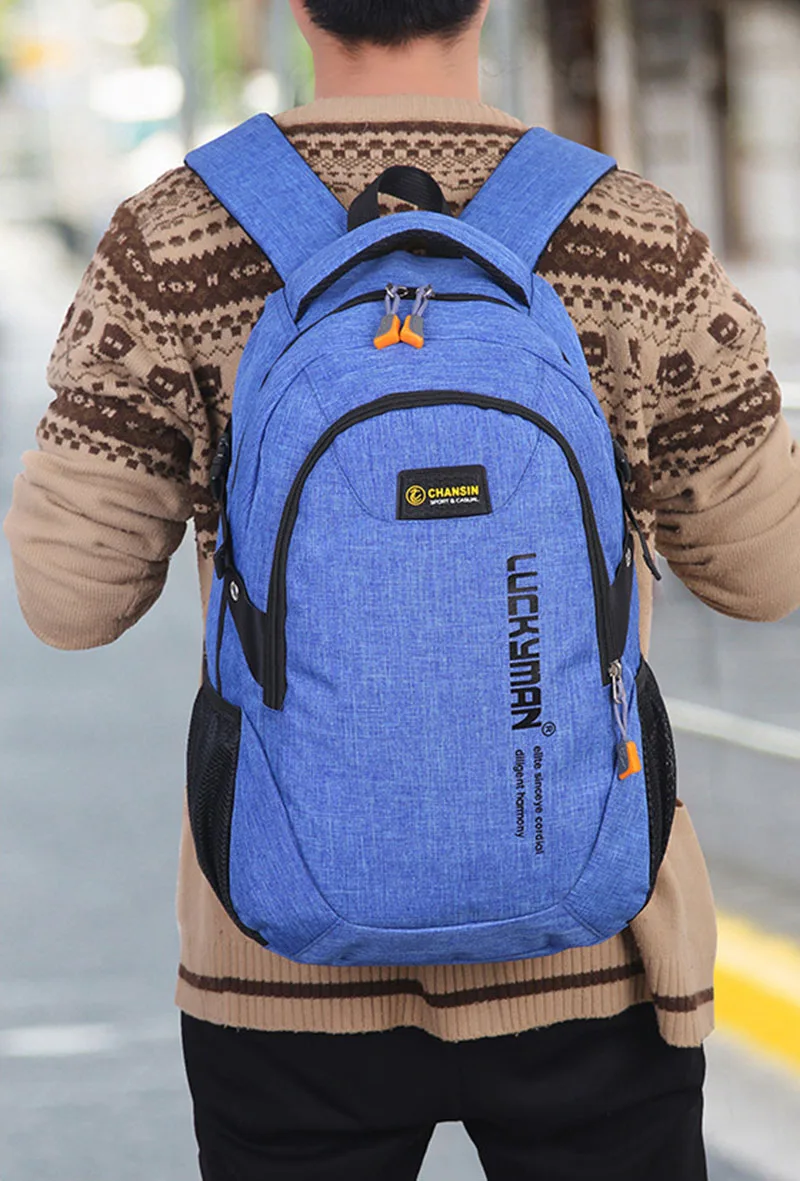 Casual Men USB Charging Backpacks Male Travel women Teenagers Unisex Student School Bags Simple Notebook Laptop Backpack SS7350 (21)