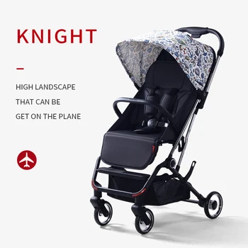 

Playkids Folding Baby Stroller Car Lightweight Trolley Pram 4 Season 1 Second Flod Stroller Portable Get on THe Plane and Car