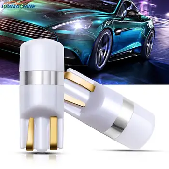 

2PCS Car T10 Led Canbus 6000K White T10 w5w Led Bulbs DRL Turn Parking Width Interior Dome Light Reading Lamp 12V Car Styling