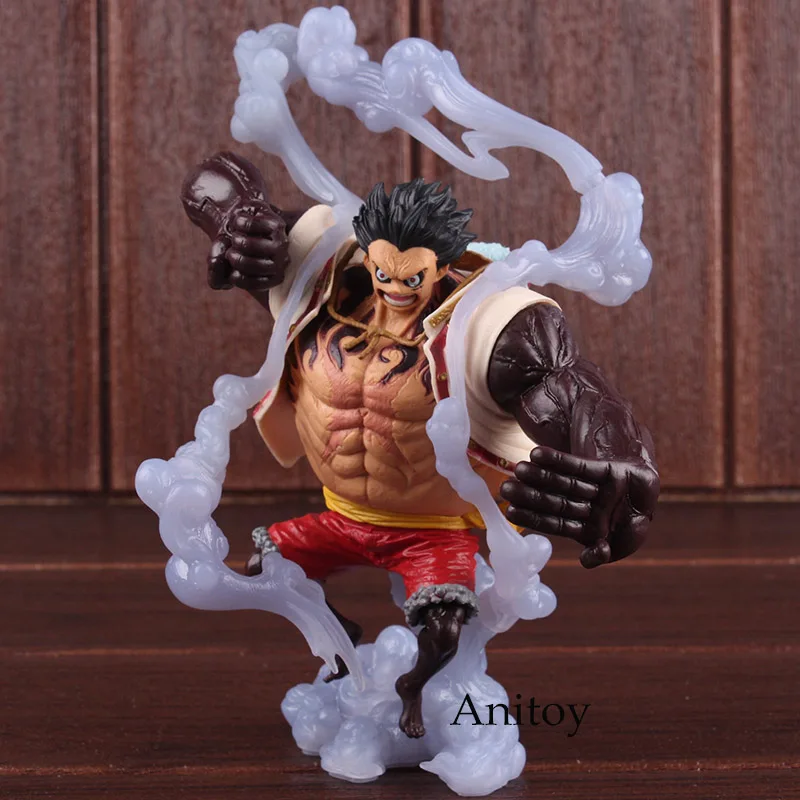 Anime One Piece King of Artist Luffy Statue The Bound Man PVC Monkey D Luffy One Piece Figure