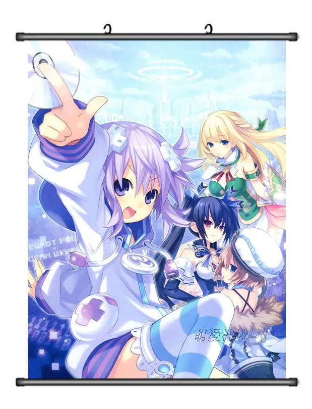Anime Dakimakura Hugging Body Pillow Case Hyperdimension Neptunia nepgear uni