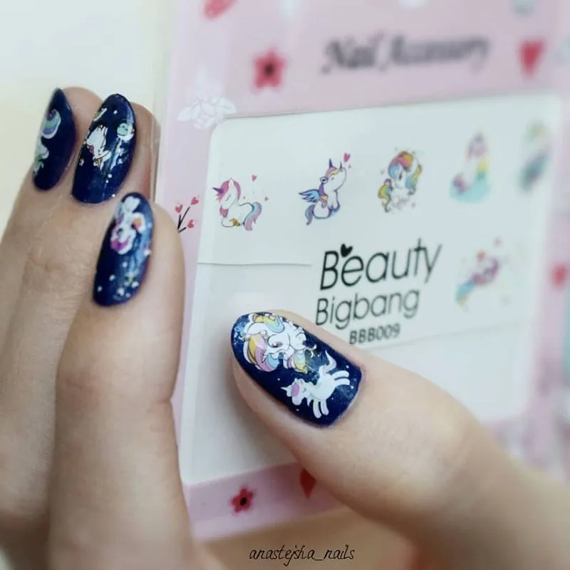 BeautyBigBang наклейки для ногтей с водяными знаками 1 шт. арбузный фруктовый дизайн DIY наклейки для ногтей s Шарм украшения для ногтей BBB005