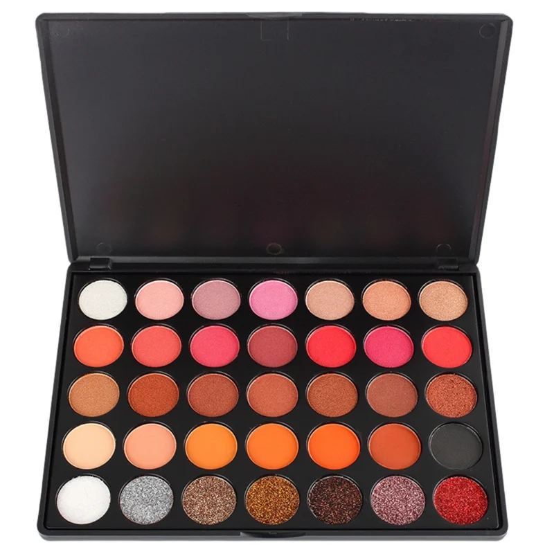 

35 Color Matte Shimmer Eye shadow Palette Cosmetic Professional Matte Eyeshadow Cream Makeup Palette Shimmer Set