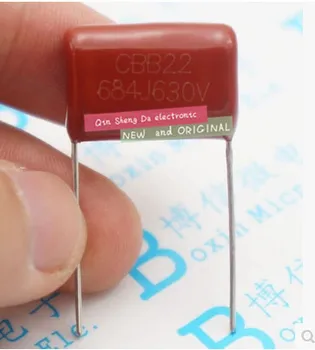 

50pcs 0.68uF 684J 630V 680nF P=20mm CBB Capacitor