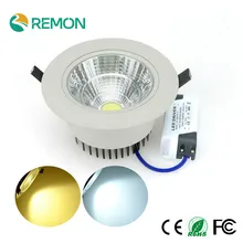 Dimmable LED Recessed Downlight COB 5W 10W 20W Epistar LED Spot Light Ceiling Lamp AC110V 220V Indoor Lighting LED Fixtures Bulb