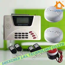 Высокое Качество ЖК-Дисплей Беспроводной GSM PSTN Сигнализация Дома с Двумя Антеннами