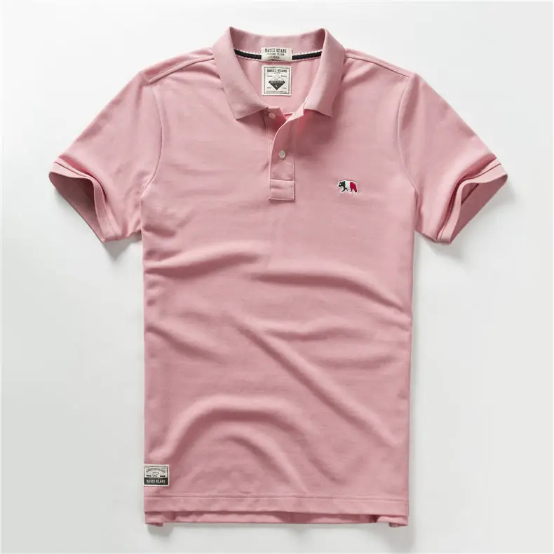 Brand New Polo Shirt Men Summer Dress Cotton Short Hot Sale Golf Male Polo Shirts Boy Plus Size High Quality Clothing Top & Tees 05