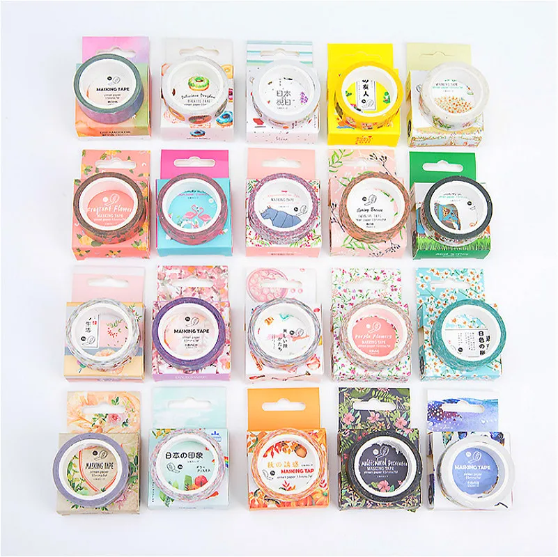 

1pcs Gentle Wind Paper Envelope 7Mx1.5CM Adhesive Tape European Style Envelope For Card Mail Shipping Supplies Scrapbooking Gift