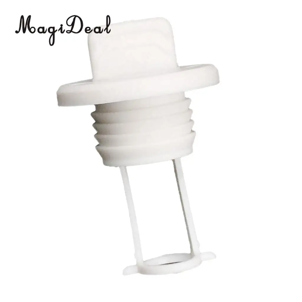 MagiDeal White Universal Drain Plug Thread Drain Plug Bung for Kayak Canoe Boat NEW