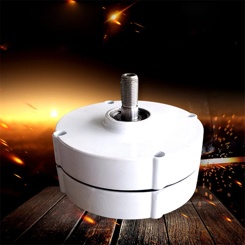 

New Three-phase AC Permanent Magnet Generator NE-400W Wind Power Alternator Wind Turbine Generator 12V/24V 950r/min IP55 16MM