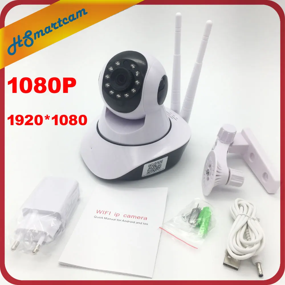 1080P WiFi IP Camera HD Wireless 2.0MP 1920*1080 Smart CCTV Security IR-Cut Two Way Audio Camera Xmeye P2P Network Baby Monitor