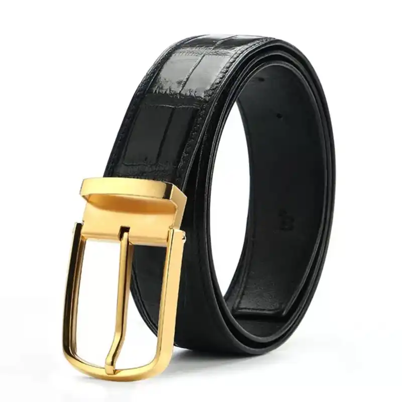 exotic leather belts
