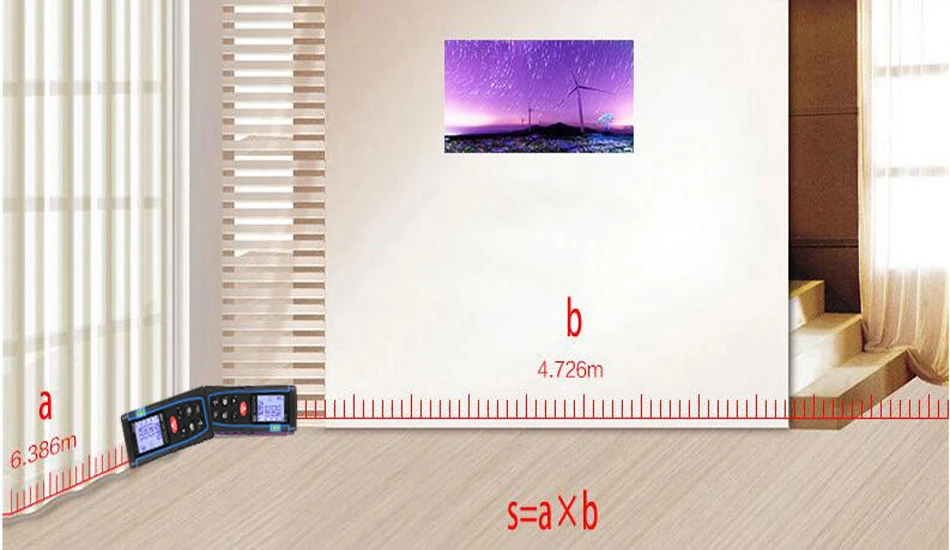 SNDWAY метро лазерный дальномер, цифровой прибор для измерения уровня лазерная рулетка лазерный дальномер профессионального лазерного принтера лента рулетка измерения