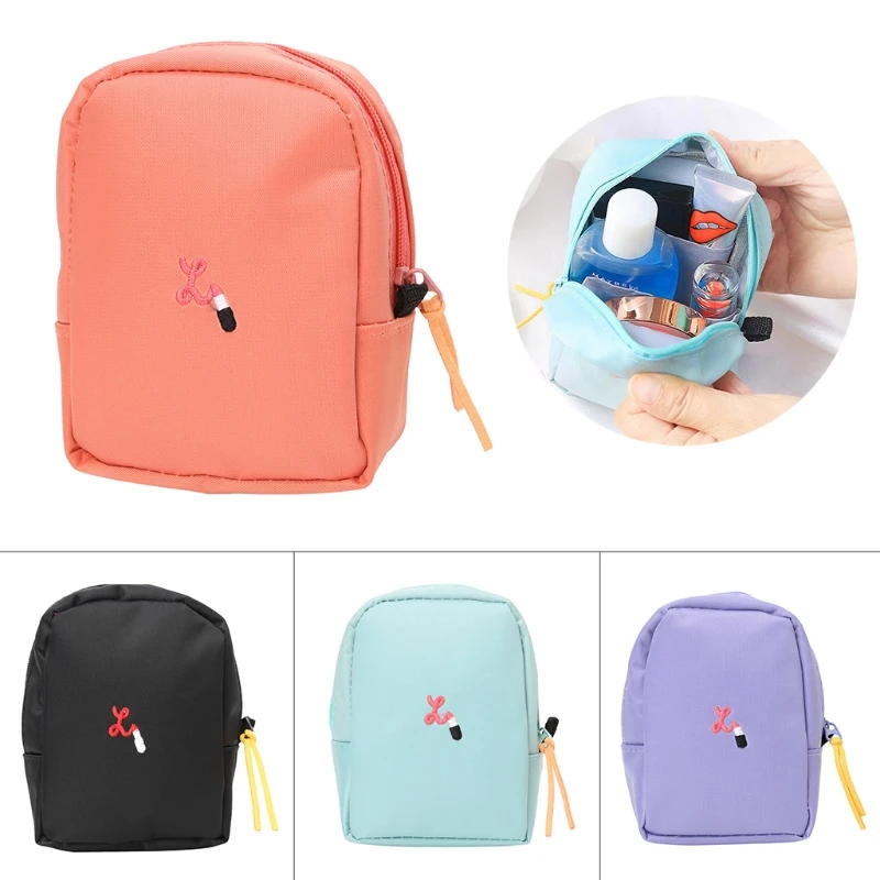 

THINKTHENDO Women Mini Travel New Cosmetics Bags Makeup Pouch Organizer Portable Ladies Cute Small Brand Cosmetic Bag