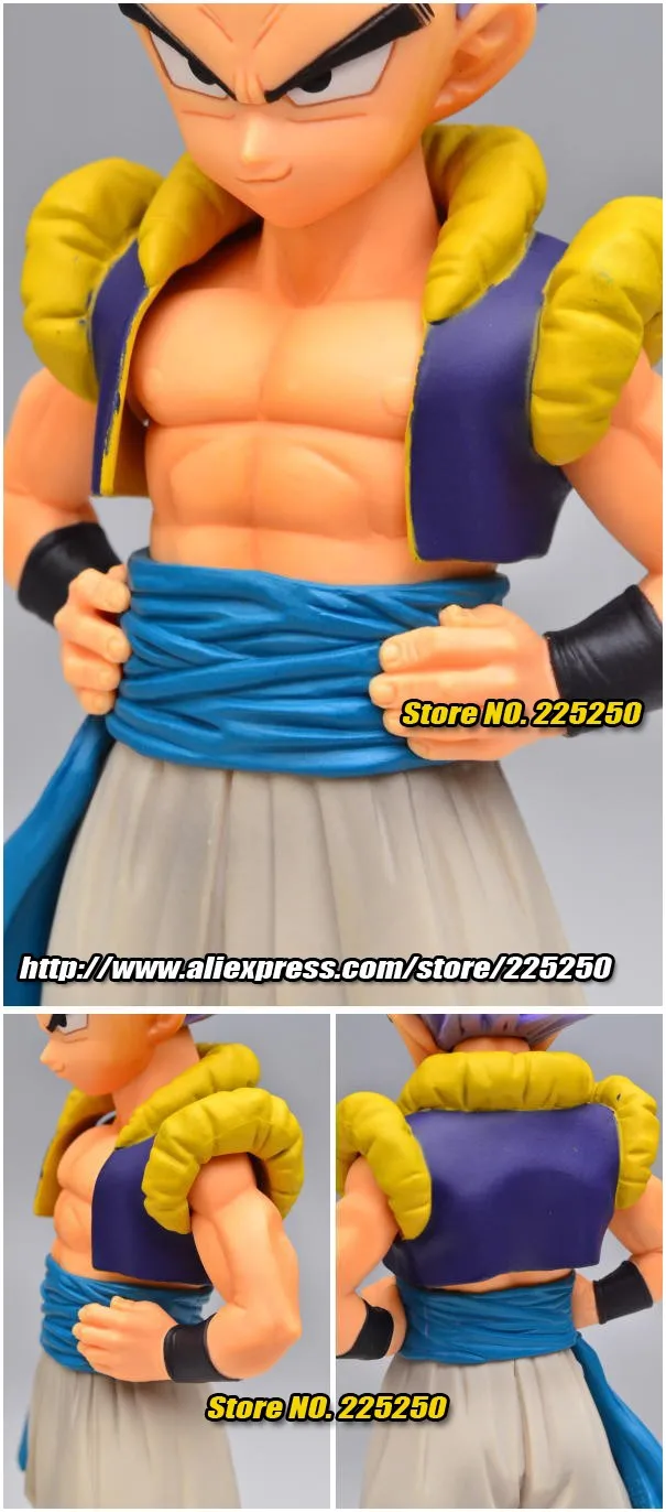 Японии аниме "Dragon Ball Z/супер" Оригинал BANPRESTO мастер звезды Пьеса MSP фигурку-Gotenks