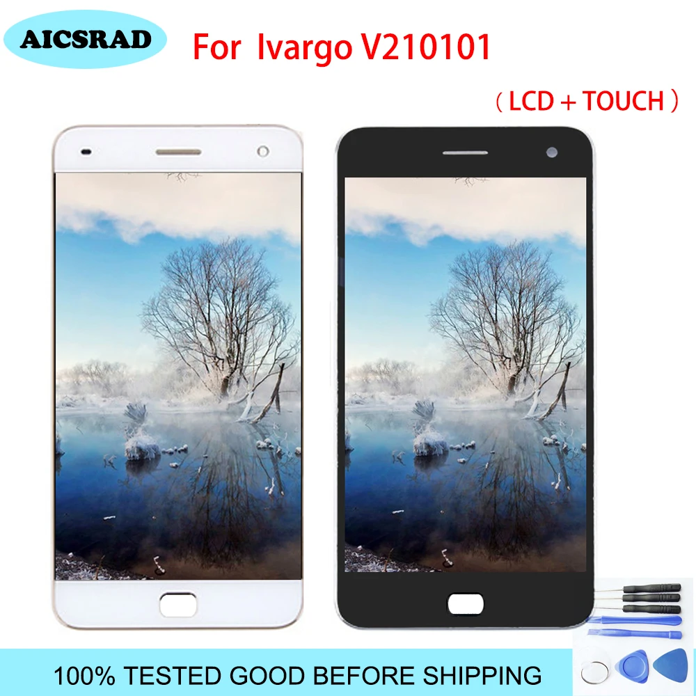 Для ivargo V210101 ЖК-дисплей и инструмент для ремонта сенсорного экрана в сборе