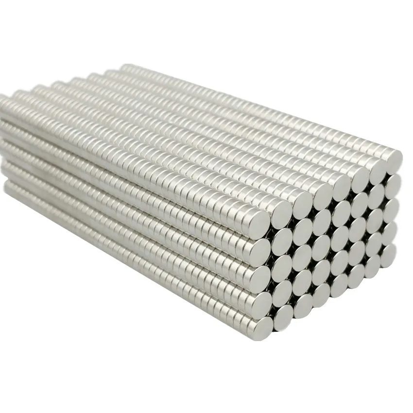 NdFeB Disc about Dia. 6x2 mm Button Neodymium