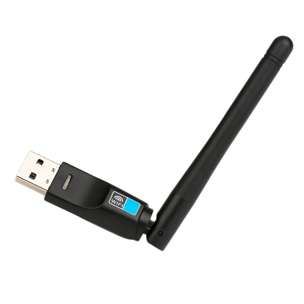 Мини USB Wifi адаптер 150 Мбит/с 20дБ WiFi ключ wi-fi приемник беспроводная сетевая карта 802.11b/n/g высокоскоростной wi fi Ethernet