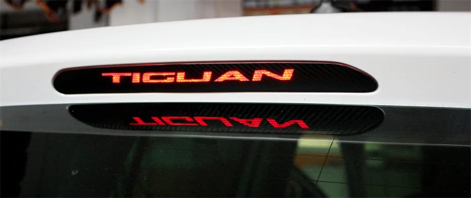 Для VW Tiguan 2013, новинка, для Volkswagen Tiguan 2010, 2011, 2012, карбоновый тормозной светильник, декоративная наклейка, тормозной светильник s Cover