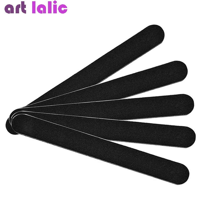 

5 Pcs /set Sanding Nail File Grits Straight Emery Board Sandpaper Files Nail Art Salon Glitter Manicure Gel Tips Tools