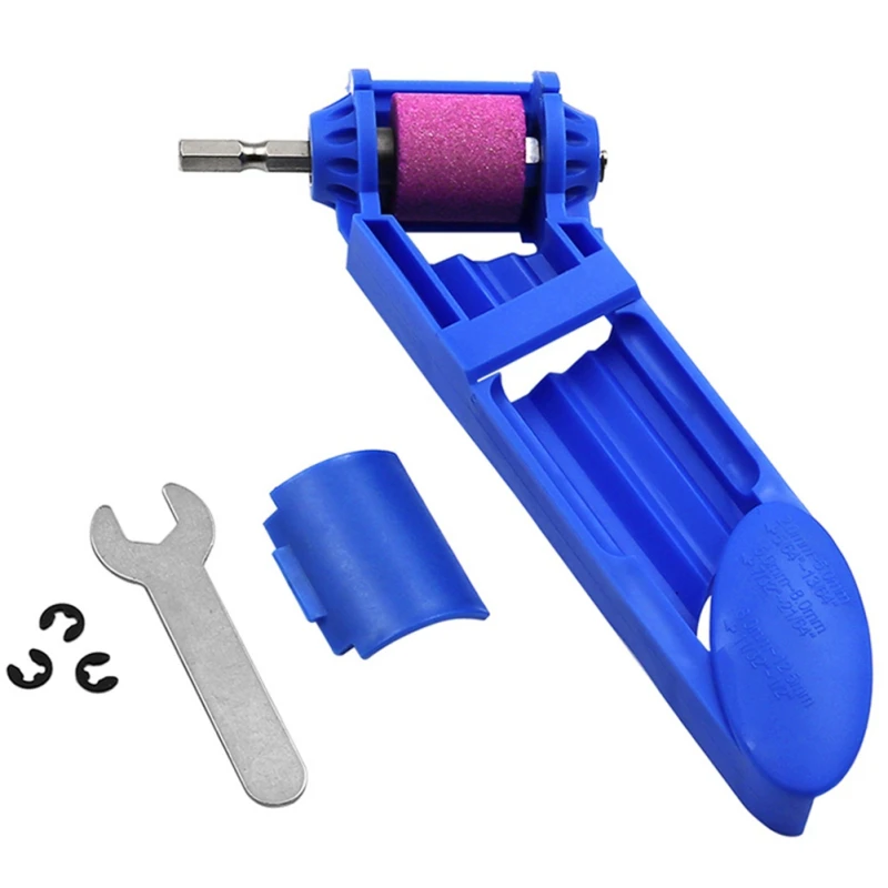 

Ordinary Iron Corundum Grinding Wheel Drill Bit Sharpener Titanium Drill Portable Grinder Bit Powered Tool Woodworking Tool