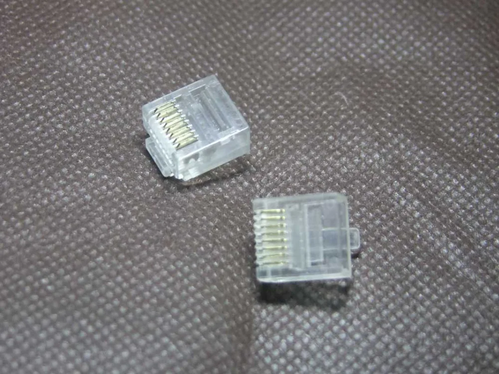 GONGFENG новый разъем RJ45 специальный короткий 8P кристалл 8P8C 100 шт./лот|connector rg59|crystal