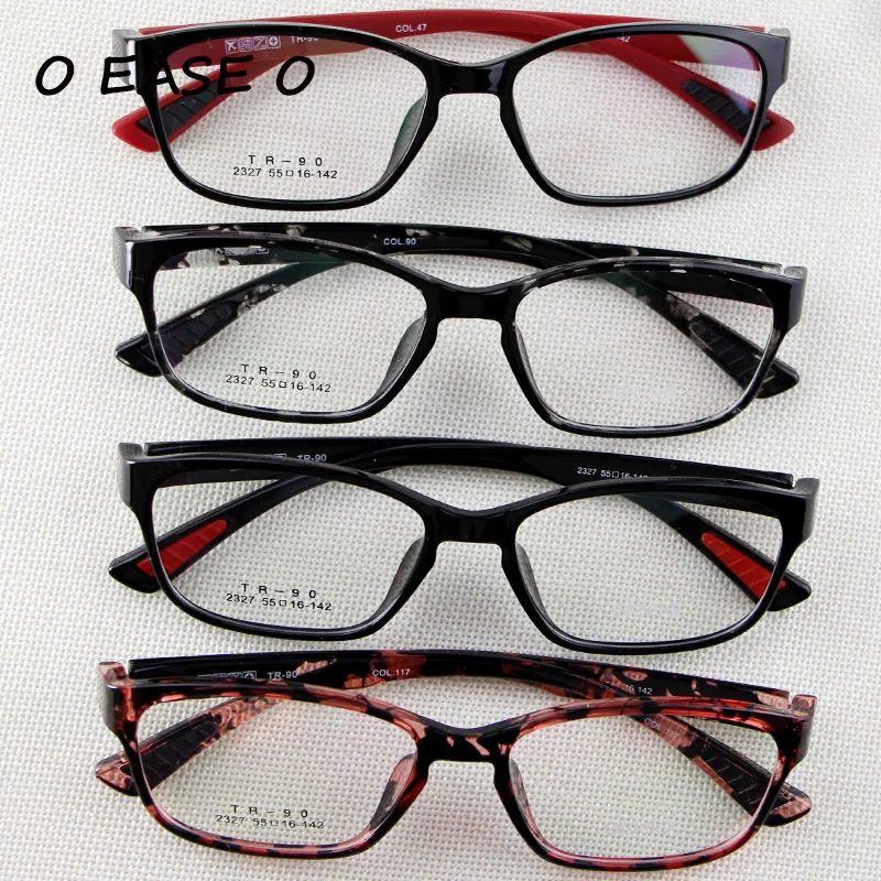 

High Quality TR90 Men Women's Myopia Eyeglasses Frames Fashion TR90 Optical Eye Glasses With Lens Eyewear Glasses Frames 2327