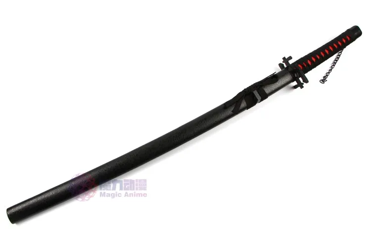 Bleach Kurosaki Ichigo Katana Аниме Косплей деревянный меч лезвие ножа оружие косплей реквизит для Хэллоуина Карнавал вечерние мероприятия