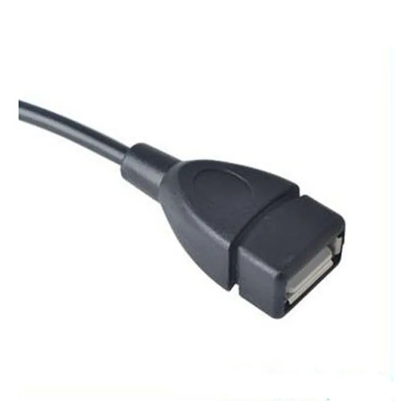 Mosunx Новый USB 2 0 OTG гнездо до 90 градусов Угловой Micro штекер кабель адаптер подарок 12
