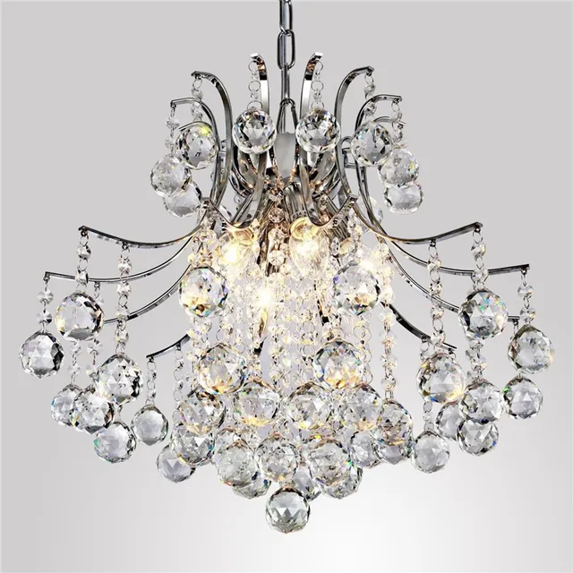 Modern Crystal Chandelier With 6 Lights High Quality Materials Modern Crystal Chandelier With 6 Lights High Quality Materials Transpa Lamp Living Room Hanging