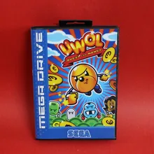 UWOL Quest For Money 16 бит MD карта с розничной коробкой для Sega megadrive Видео игровой консоли системы
