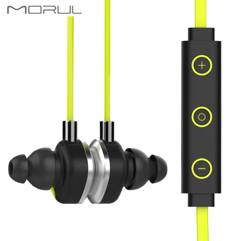 

Morul U5 plus Auriculares Magnet Bluetooth Headset IPX7 Waterproof Bluetooth Earphone & Headphone Wireless Hifi Stereo Earbuds