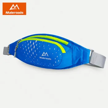 

Maleroads Outdoor Pack Running Bag Running Belt Waist Pack Waterproof Running Pouch Cycling Gym Fitness Sport Waist Bag