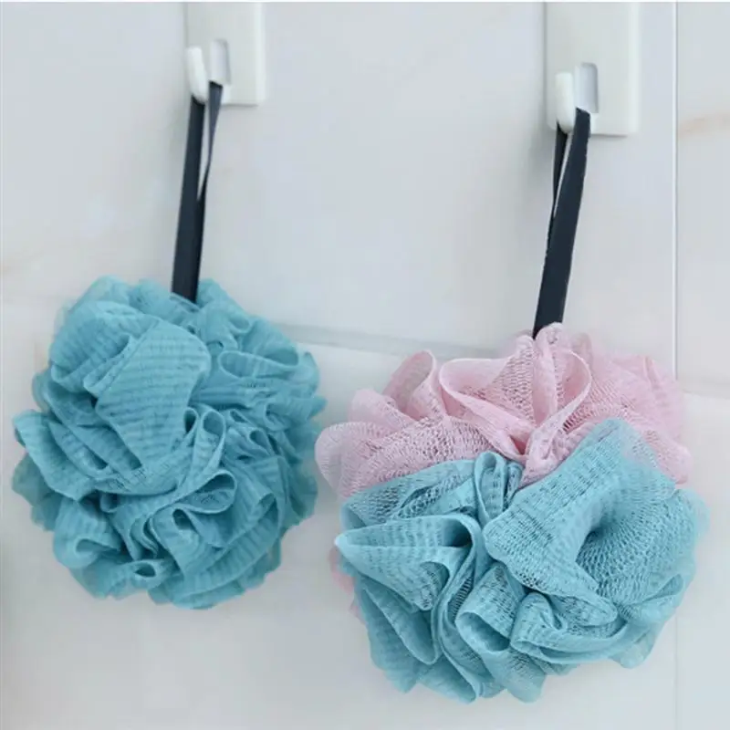couleur aléatoire FRCOLOR 2pcs Bath Luffa Loofah et maille éponge de douche exfoliante corps brosse Pouf épurateur couleur aléatoire FRCOLOR 2pcs Bath Luffa Loofah et maille éponge de douche exfoliante corps brosse Pouf épurateur