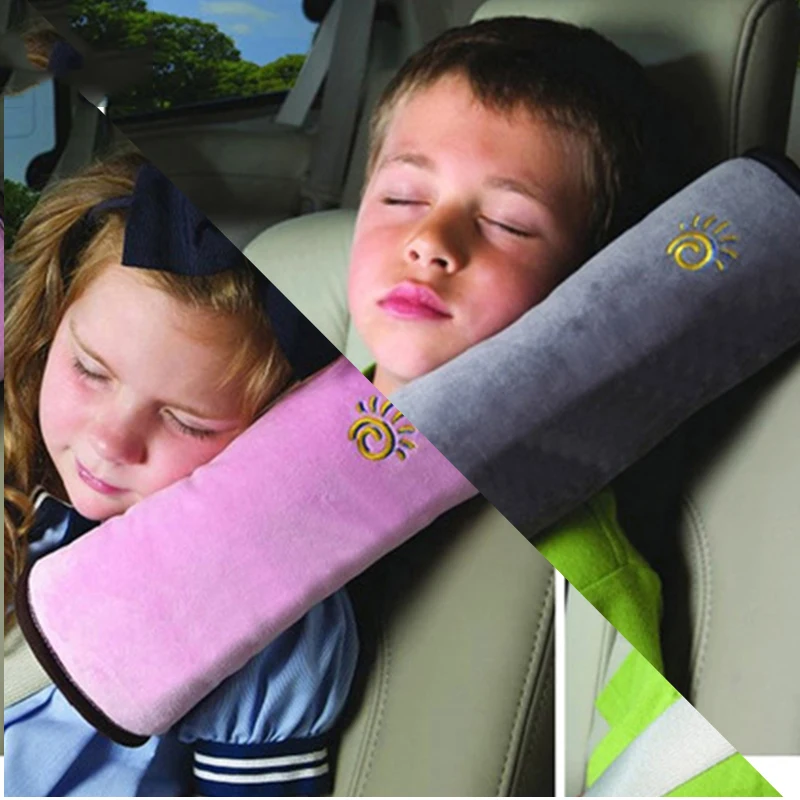 Universal Car Auto Safety Seat Belt Harness Shoulder Pad Cover Children Shoulder Safety Belts Protection Cushion