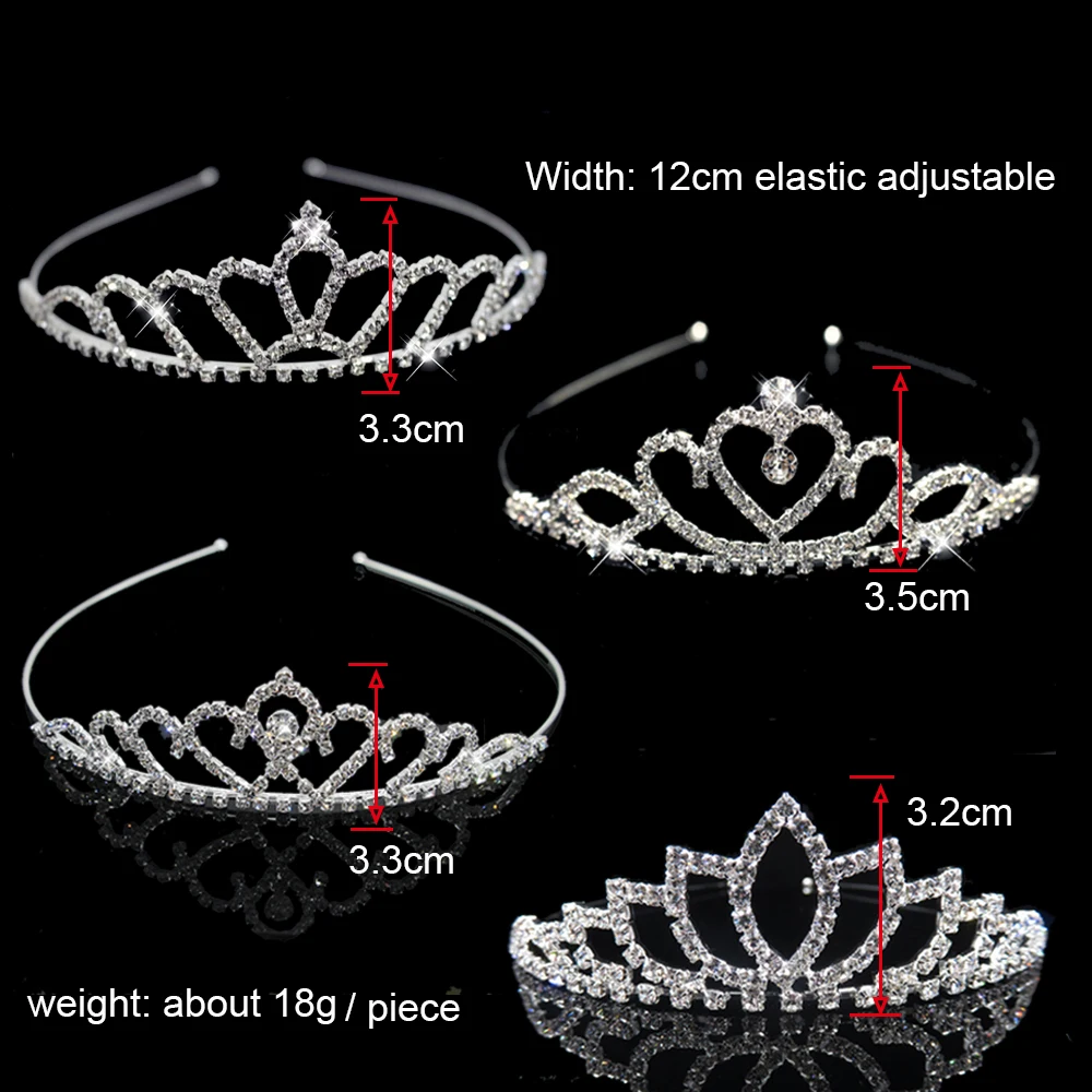 AINAMEISI, новинка, 8 стилей, принцесса, Свадебные аксессуары для волос, хрустальные стразы, модная свадебная тиара, повязка на голову, свадебная корона для девочек