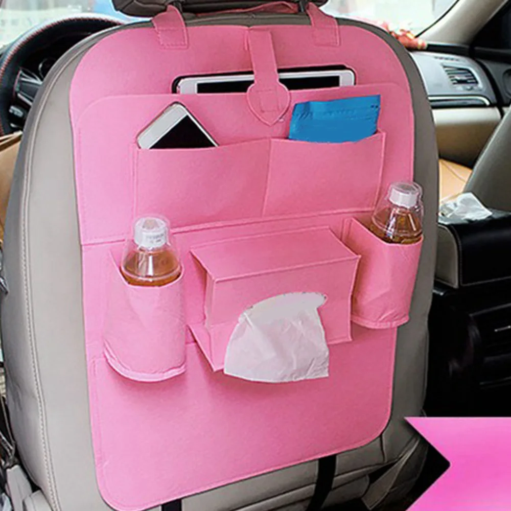 Water Cup Storage Bag Car Seat Home Collapsible Storage Organizer