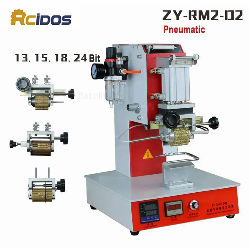 

ZY-RM2-DP Pneumatic Dialling code printer,RCIDOS Dial coding machine,Automatic Stamping Machine,leather LOGO Creasing machine