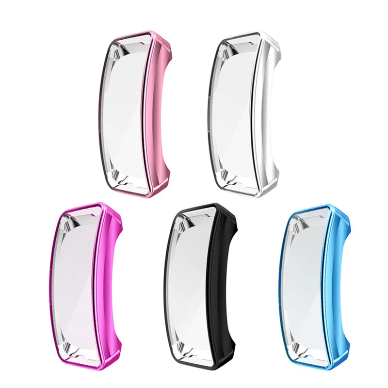 

Soft TPU Protector Case For Fitbit Inspire / Inspire HR 10 colors Fully enclosed Smart Watch Protective Cover Bumper Accessorie