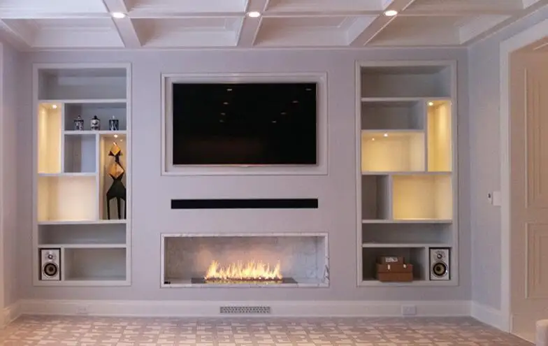 36 Inch Real Fire Intelligent Smart Automatic Ethanol Bio Kamin In