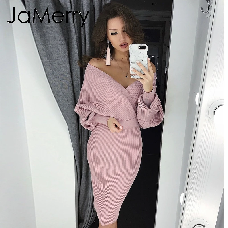 Женский винтажный комплект из двух предметов JaMerry трикотажное платье миди с