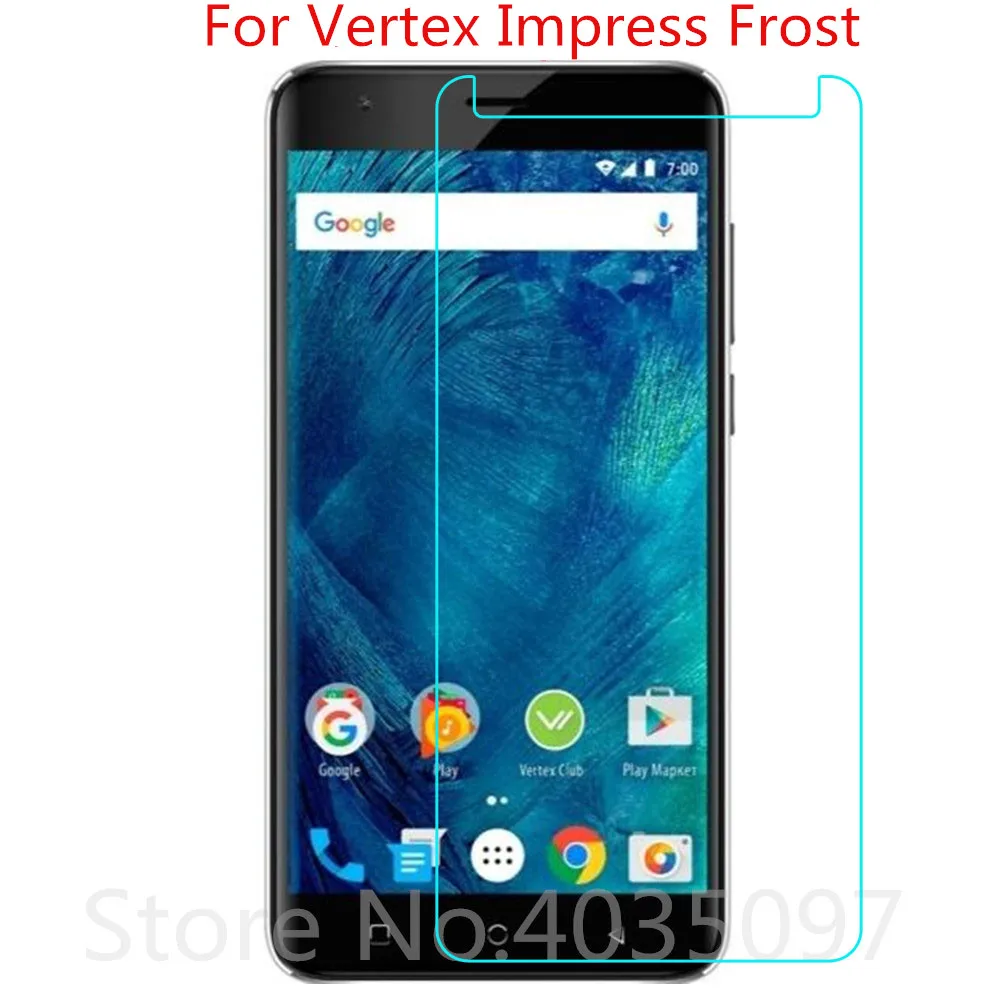 Закаленное стекло для Vertex Impress Frost 9H 2.5D Защитное телефона | Мобильные телефоны и