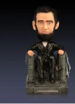 

Statue of the famous American President Lincoln resin shake creative doll car furniture gifts culpture crafts statue