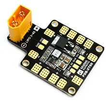 Матек системы PDB XT60 W/BEC 5 В и 12 В 2 унц. Медь для Вертолет FPV Дрон игрушки запасных Запчасти