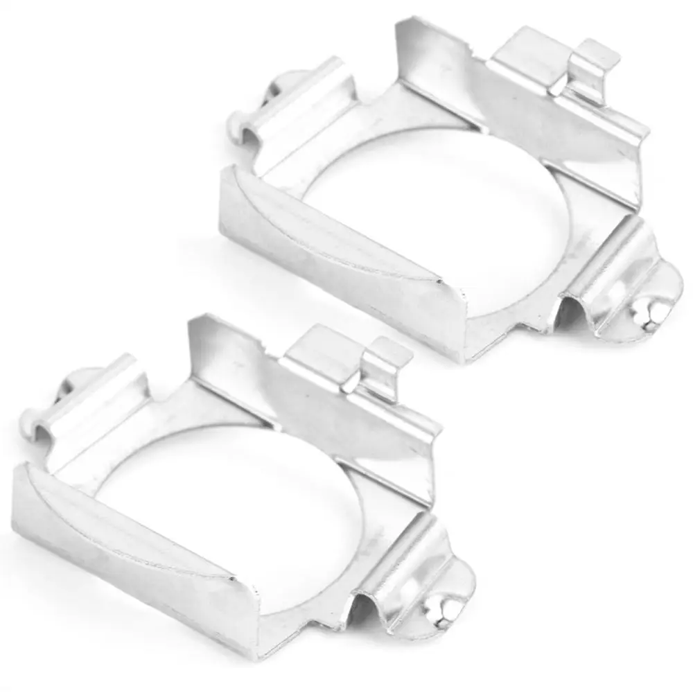 

2pcs of H7 LED Headlight Bulbs Adapter Retainer Holder for Mercedes - Benz B - Class / C - Class/ ML Class /Ford stainless steel