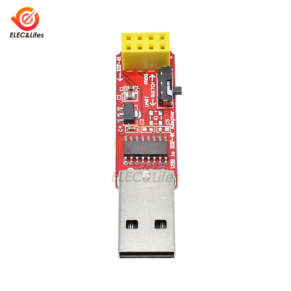 CH340 USB в последовательный ТТЛ-ESP8266 ESP-01 ESP-01S ESP01 ESP01S беспроводной WiFi разработчик плата модуль для Arduino программист адаптер