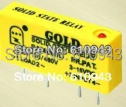 

SAI4003D DC to AC 3A SSR input 3-15v or 15-28v output 40-480V Freeshipping PCB small solid state relay single-in-line