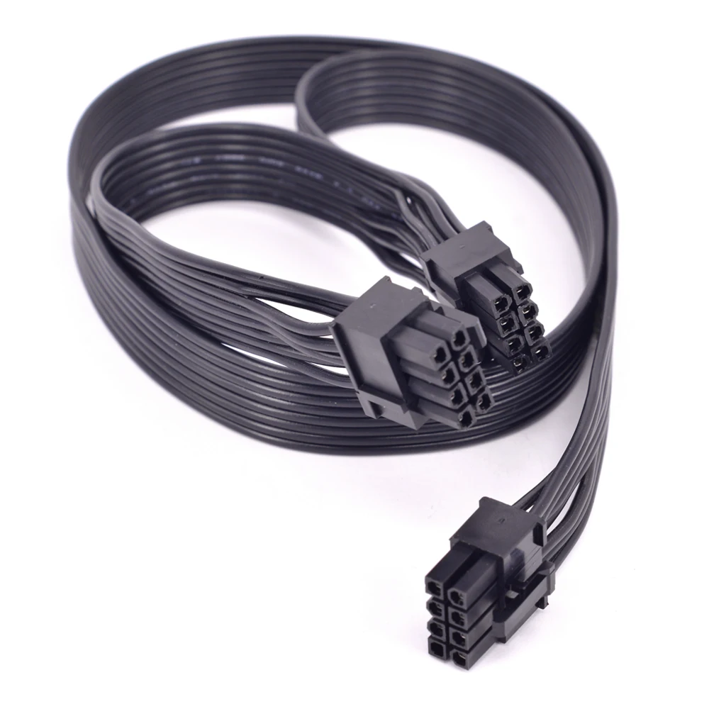 ouying1418 8Pin to Dual 8Pin 6Pin+2Pin PCI-E SATA Video Power Cable for Graphics Card 