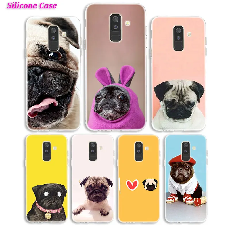 Силиконовый чехол для телефона с милыми собачками Пудель Samsung Galaxy A8S A6S A9 A8 Star A7 A6 A5