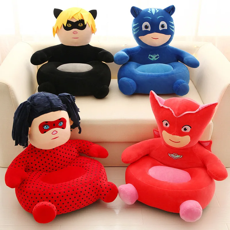 

Creative cartoon Pillow single child small sofa Lazy infant seat Plush cushion toy birthday present Child soft cushion R110